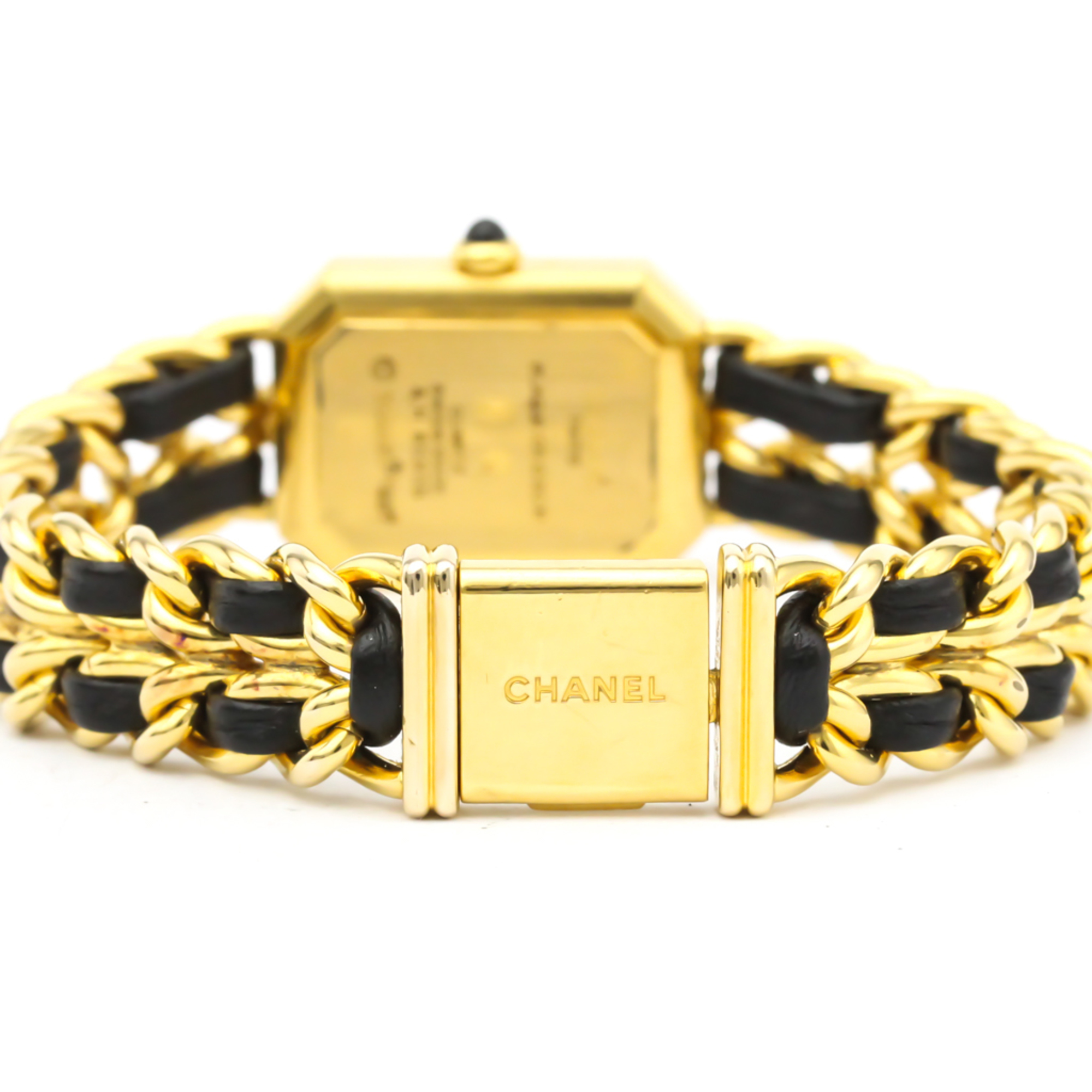 Chanel Premiere Quartz Gold Plated Women's Dress Watch H0001