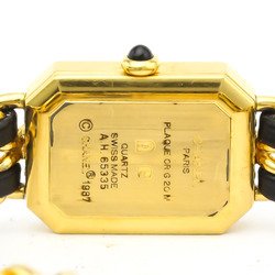 Chanel Premiere Quartz Gold Plated Women's Dress Watch H0001