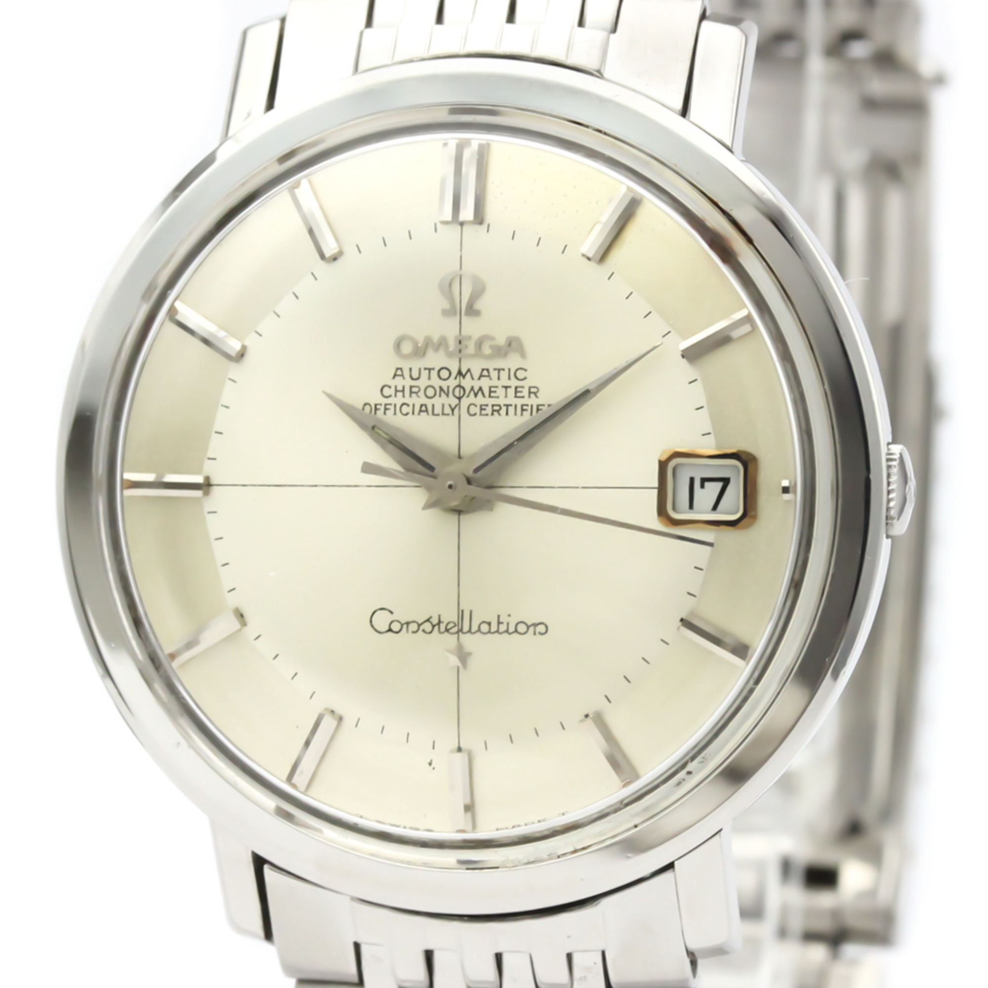 Omega Constellation Automatic Stainless Steel Men s Dress Watch