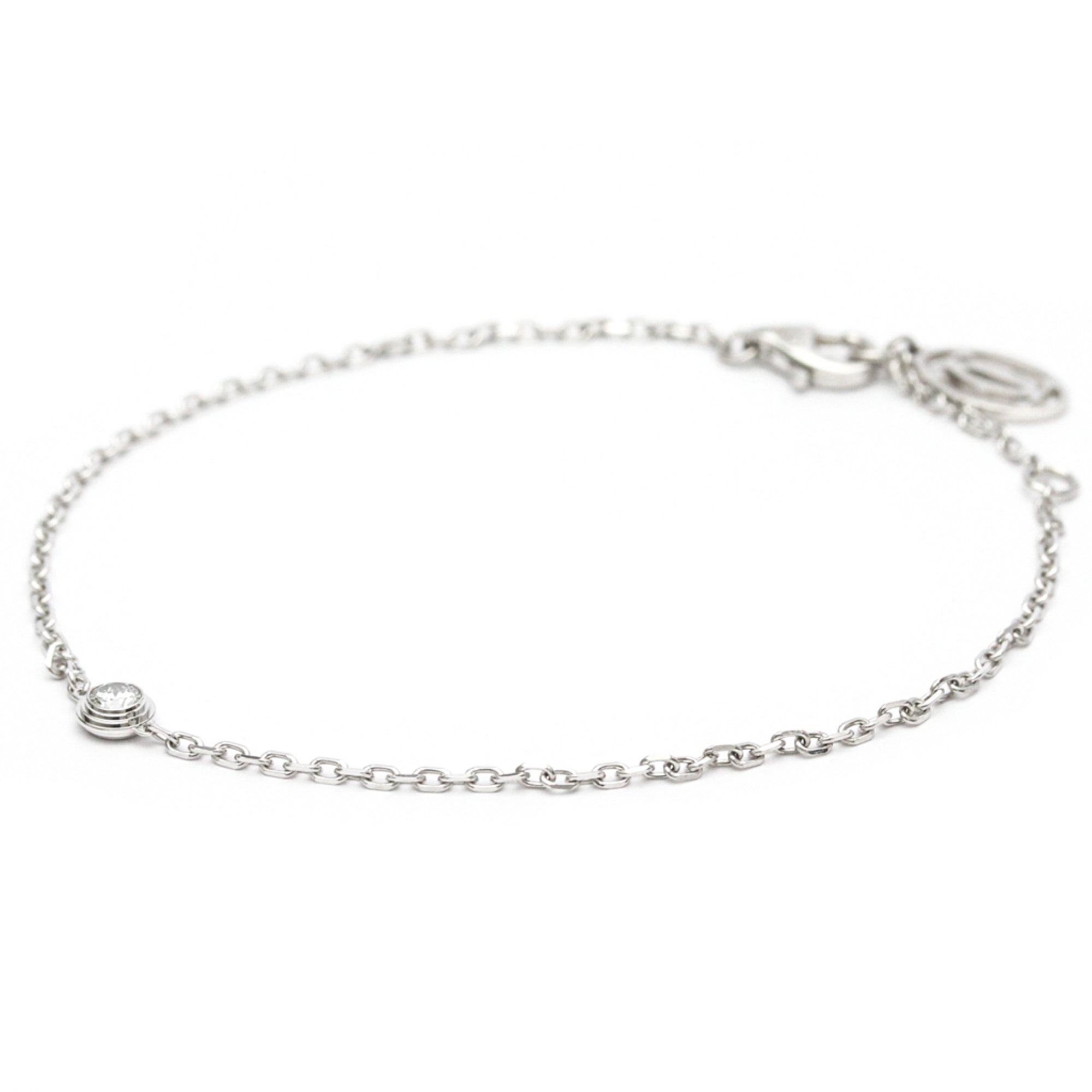 Cartier Diamants Légers De Cartier B6037200 White Gold (18K) Diamond Charm Bracelet Carat/0.09