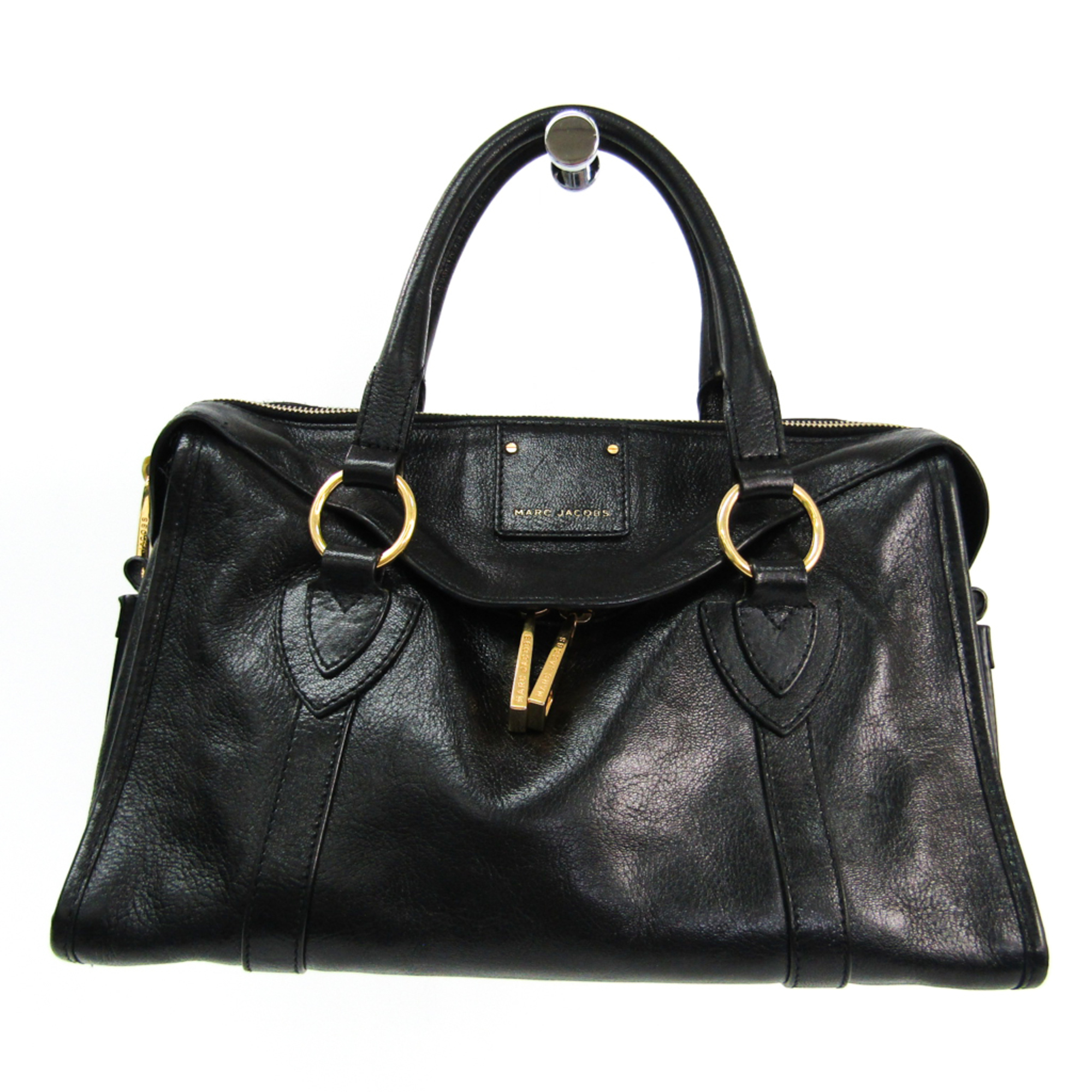 Marc Jacobs Small Fulton Women's Leather Handbag Black