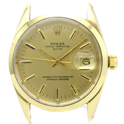 Rolex Automatic Gold Plated Men's Dress Watch 1550