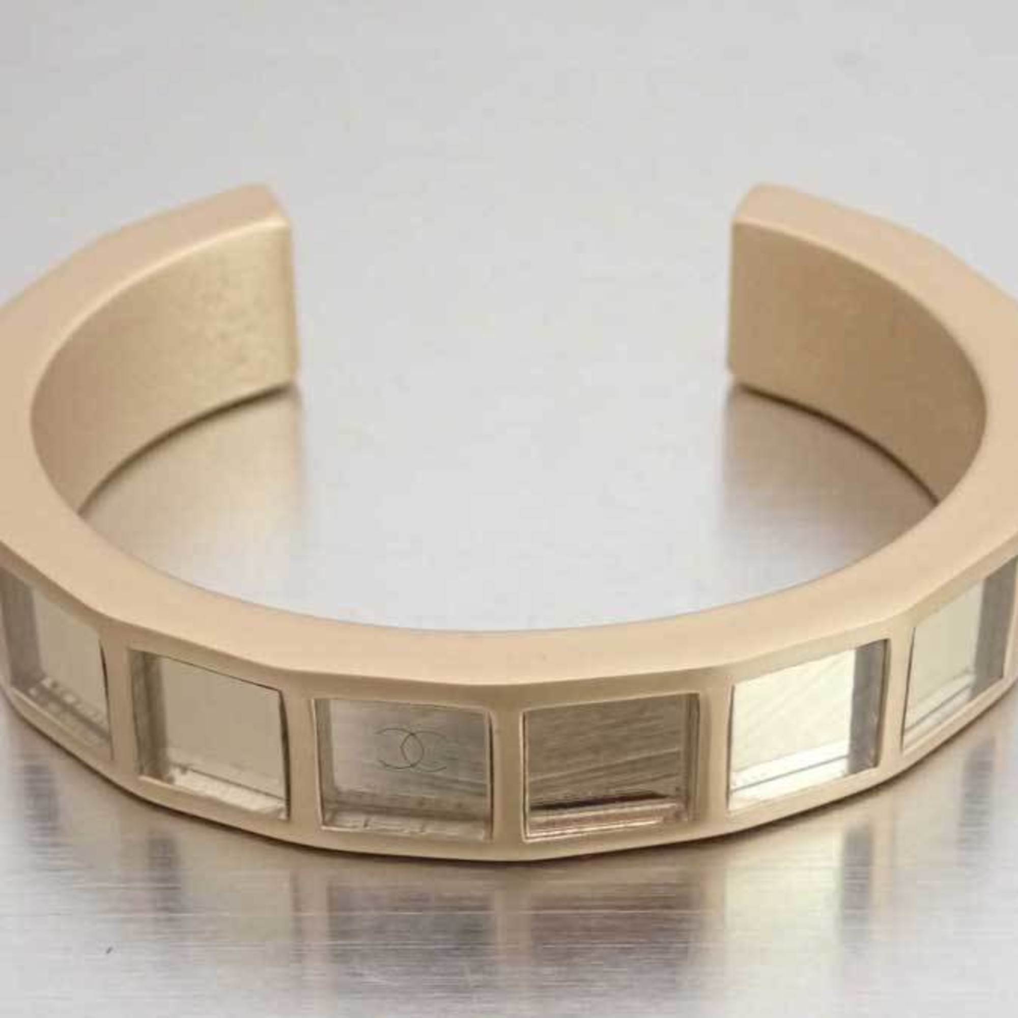 Chanel CHANEL Bangle Coco Mark Gold Mirror Bracelet Breath Ladies