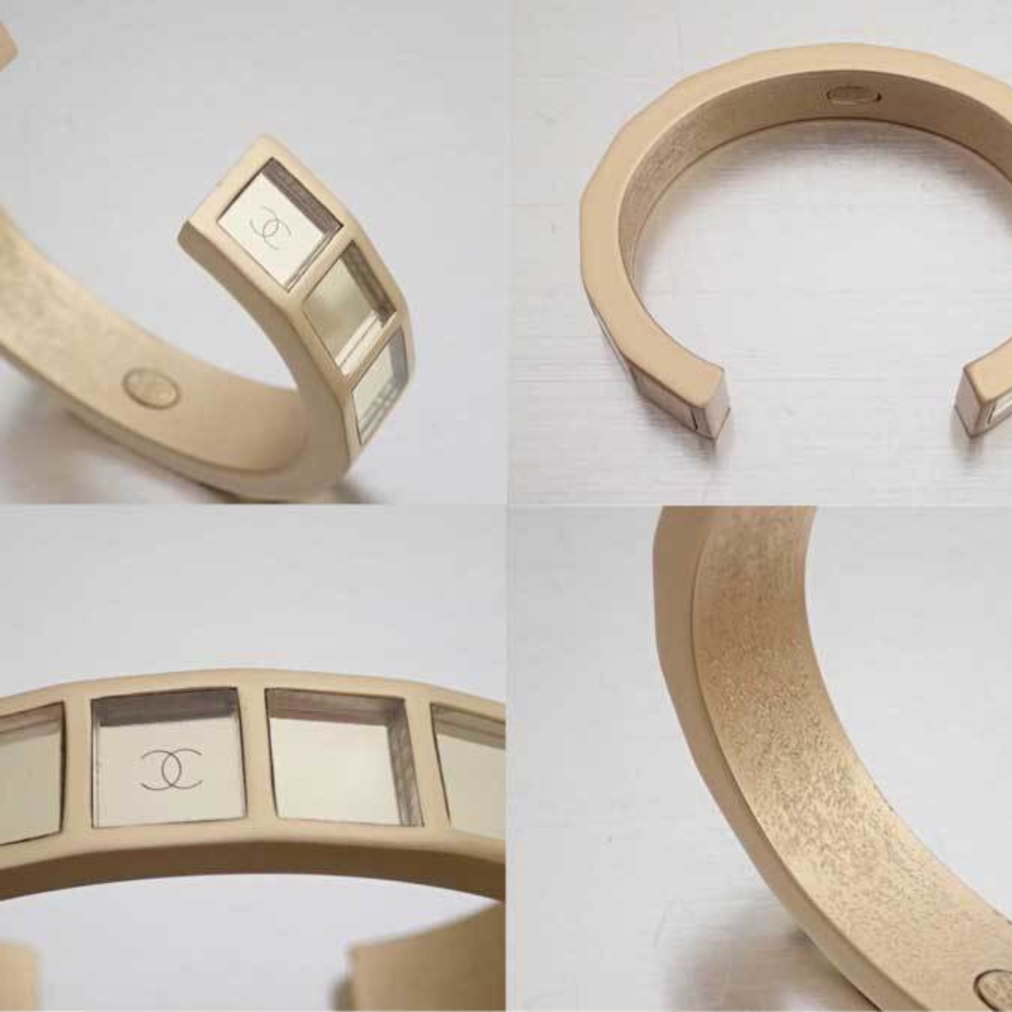 Chanel CHANEL Bangle Coco Mark Gold Mirror Bracelet Breath Ladies