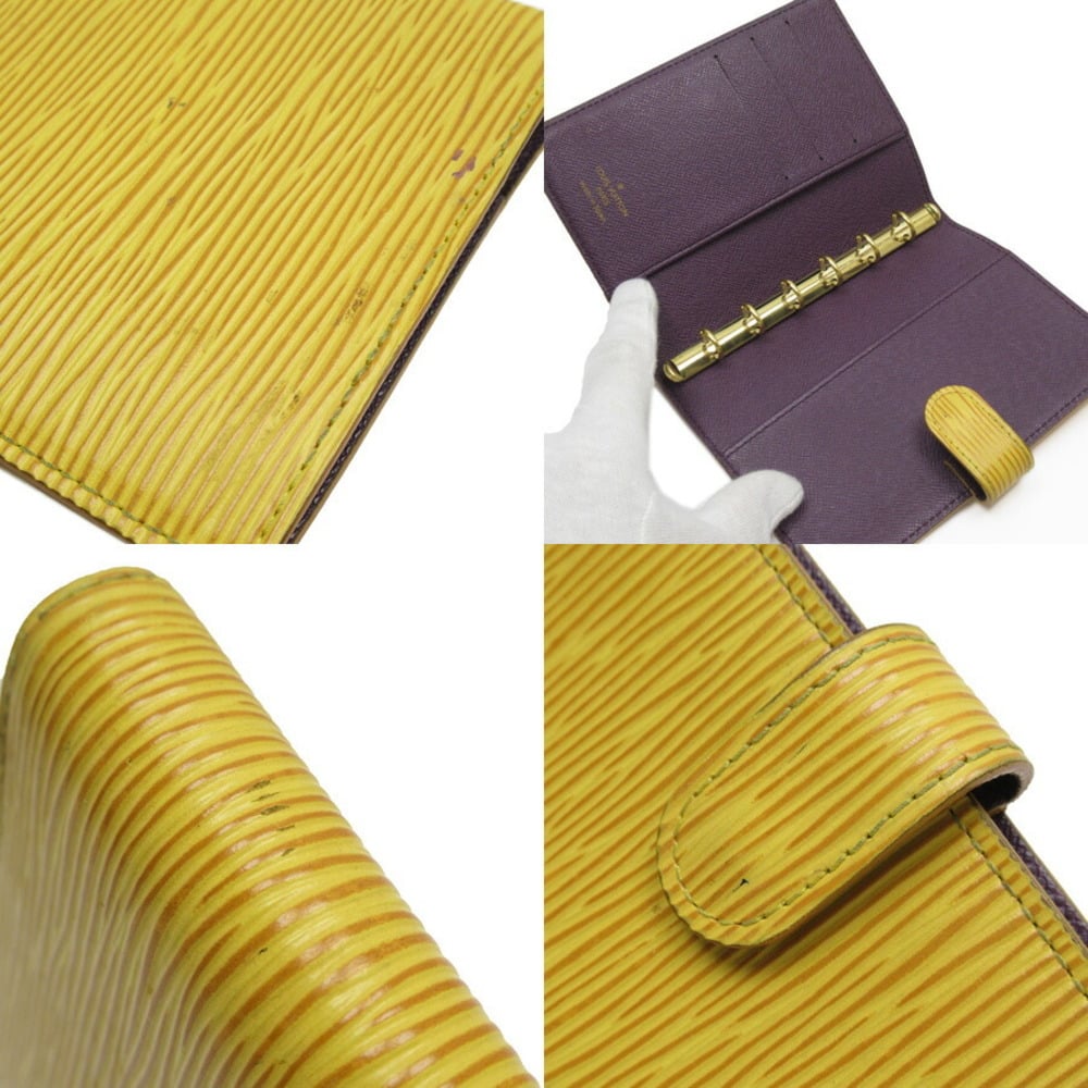 Blue Denim Louis Vuitton Diary Golden Yellow Leather Cloth ref.126135 -  Joli Closet
