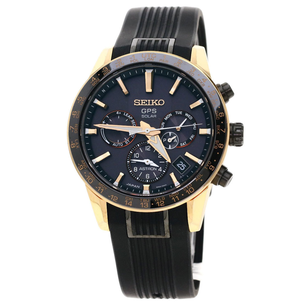 Seiko SB C006 5 53-0AB0 Astron Watch Titanium Rubber Men | eLADY Globazone