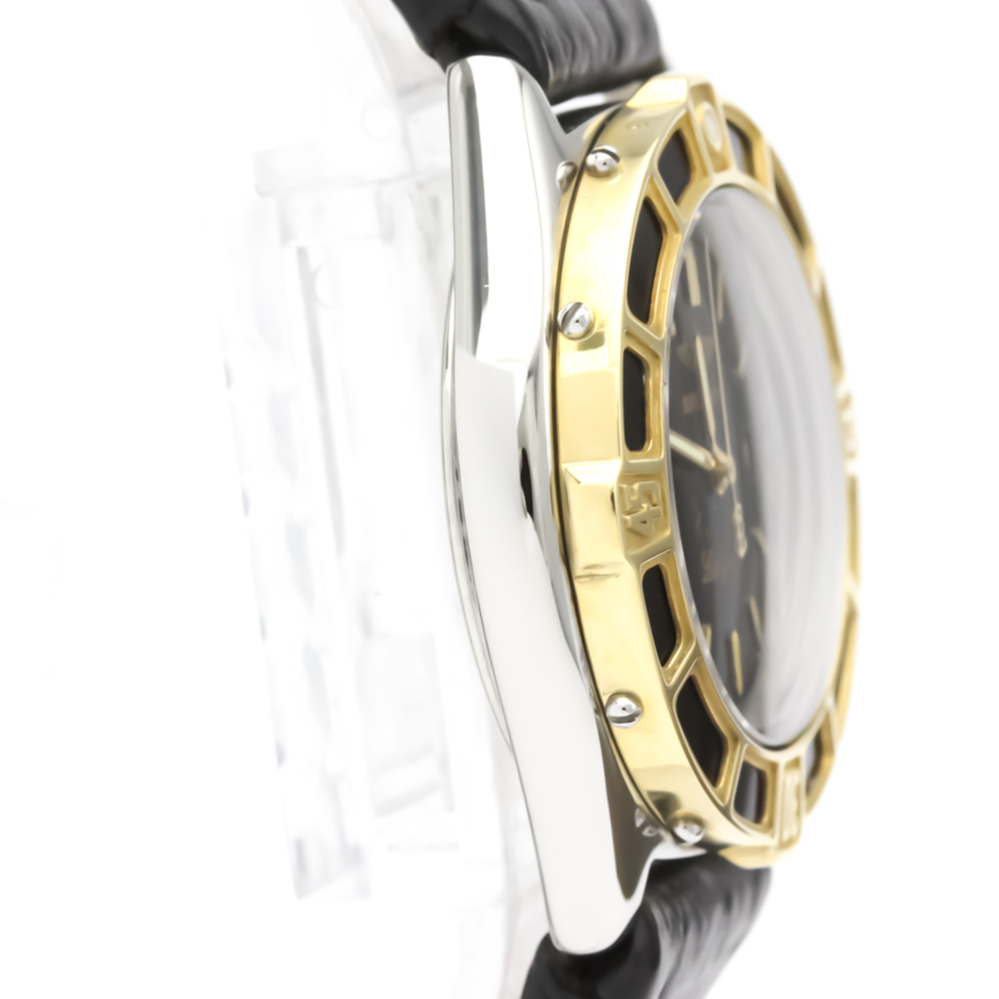 Breitling Lady J Quartz Stainless Steel,Yellow Gold (18K) Women's Dress Watch D52065