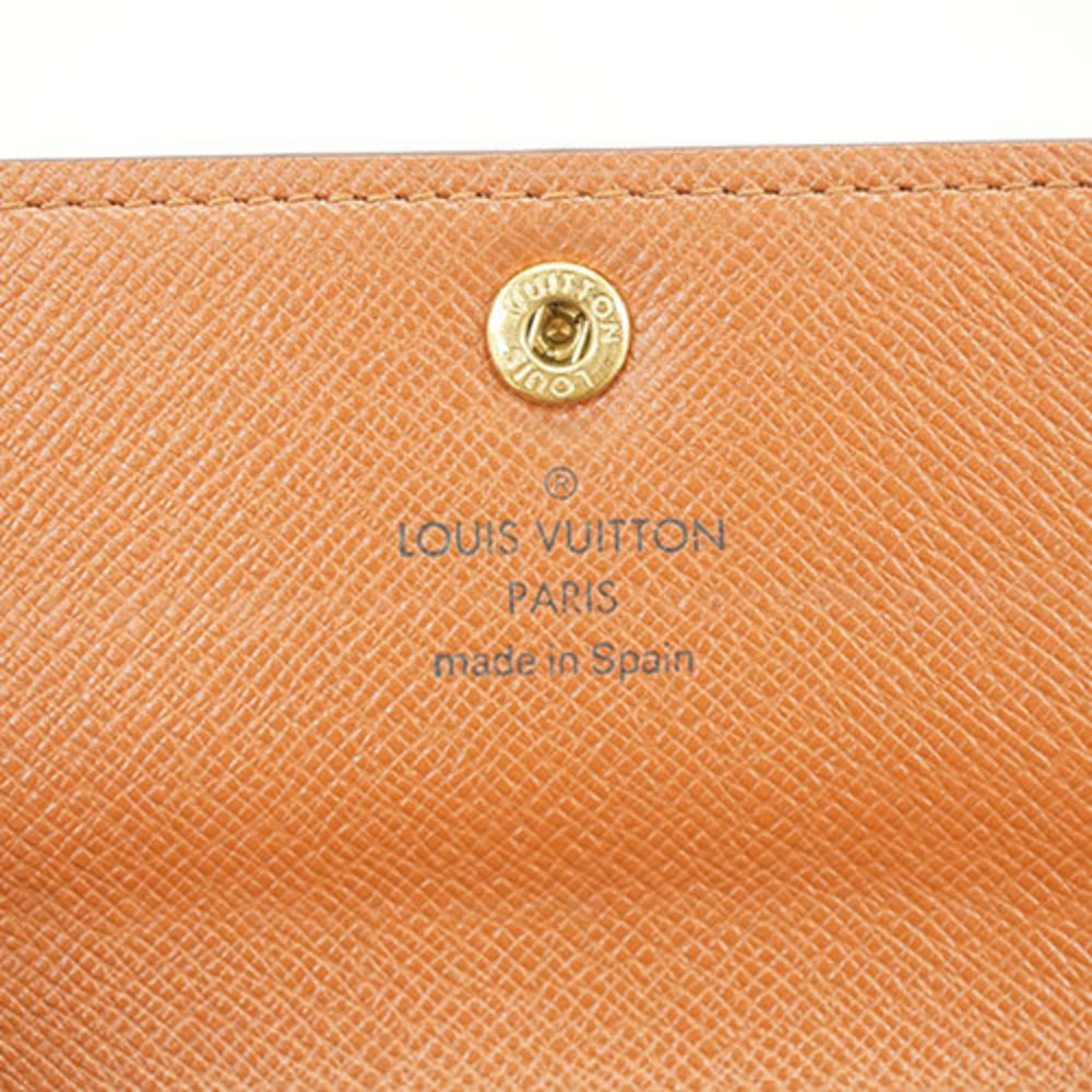 Auth Louis Vuitton Monogram Pochette Porto Monet Credit M61725 Men