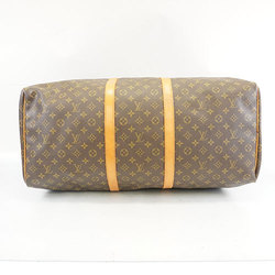 Louis Vuitton Monogram M41422 Men Women Unisex Boston Bag Brown