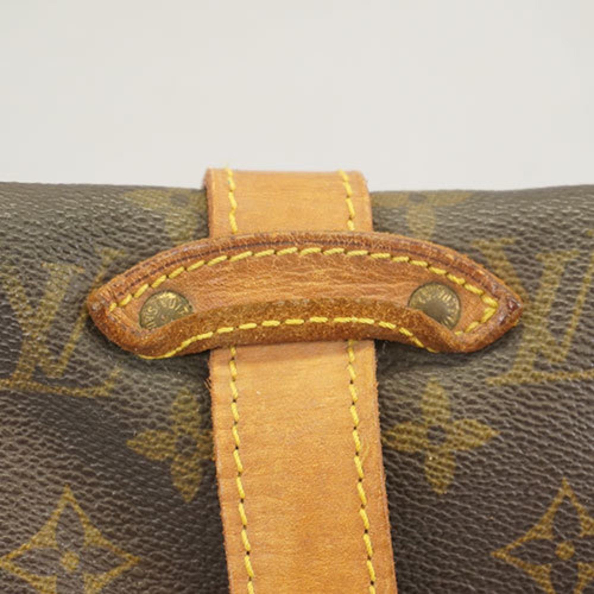 Auth Louis Vuitton Monogram Saumur 35 M42254 Women's Shoulder Bag