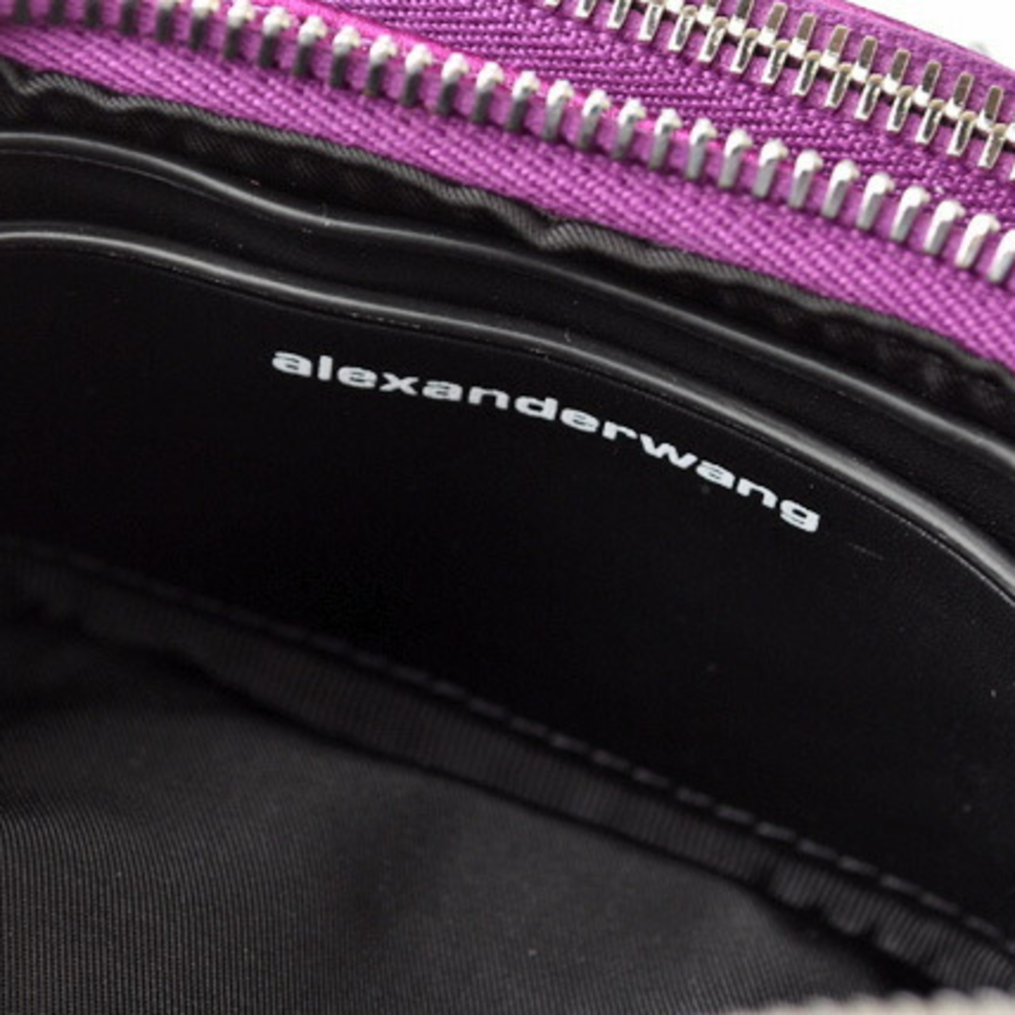 Alexander Wang Body Backpack Shoulder Bag Purple