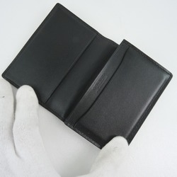 GOYARD card case PVC coated canvas black men's business holder