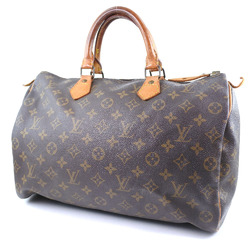 LOUIS VUITTON Speedy 35 M41524 Monogram Canvas Brown MB851 Ladies Handbag