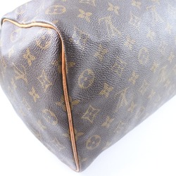 LOUIS VUITTON Speedy 35 M41524 Monogram Canvas Brown MB851 Ladies Handbag