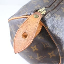 LOUIS VUITTON Speedy 35 M41524 Monogram Canvas Brown MB851 Ladies Handbag