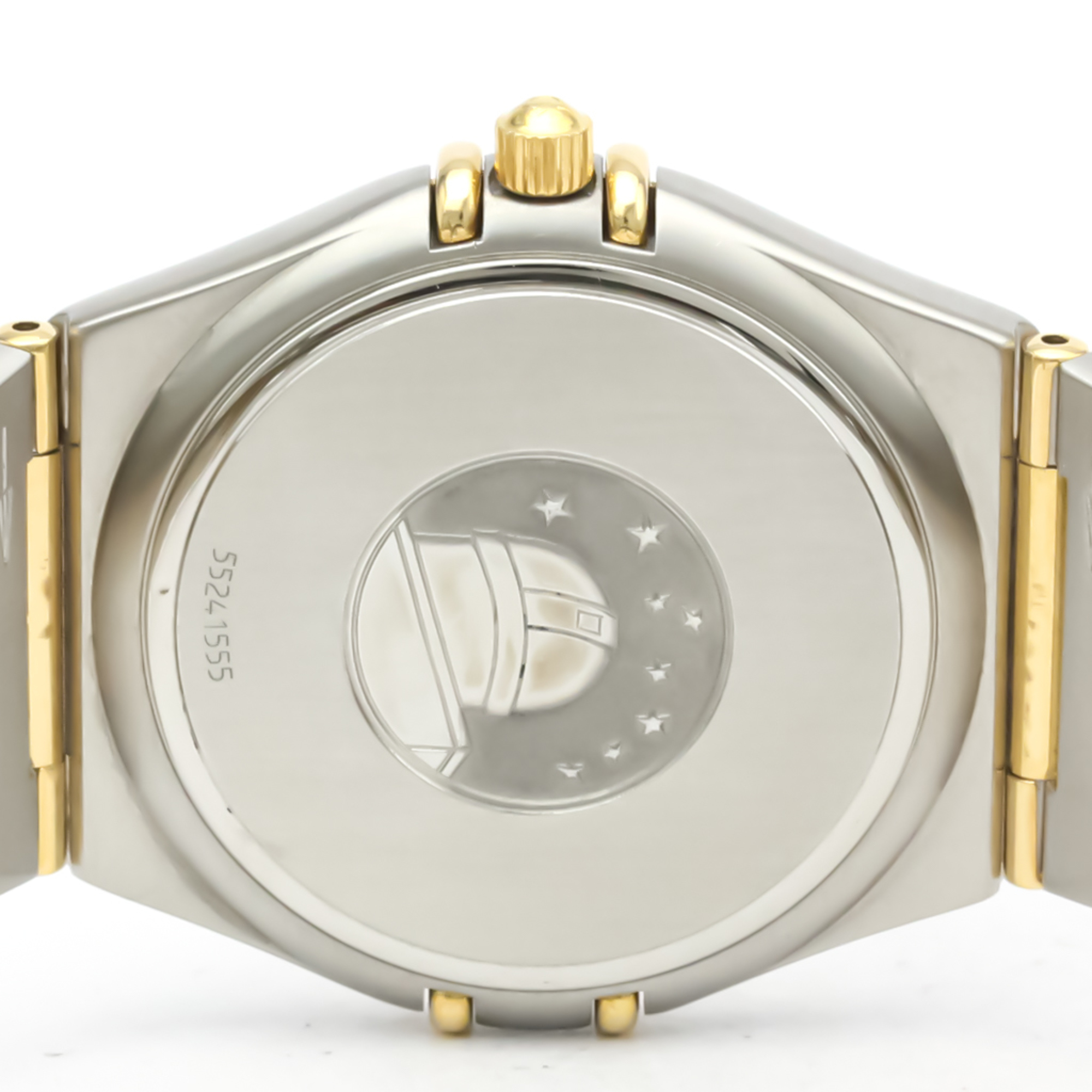 Omega Constellation Quartz Stainless Steel,Yellow Gold (18K) Men's Dress Watch 1212.10