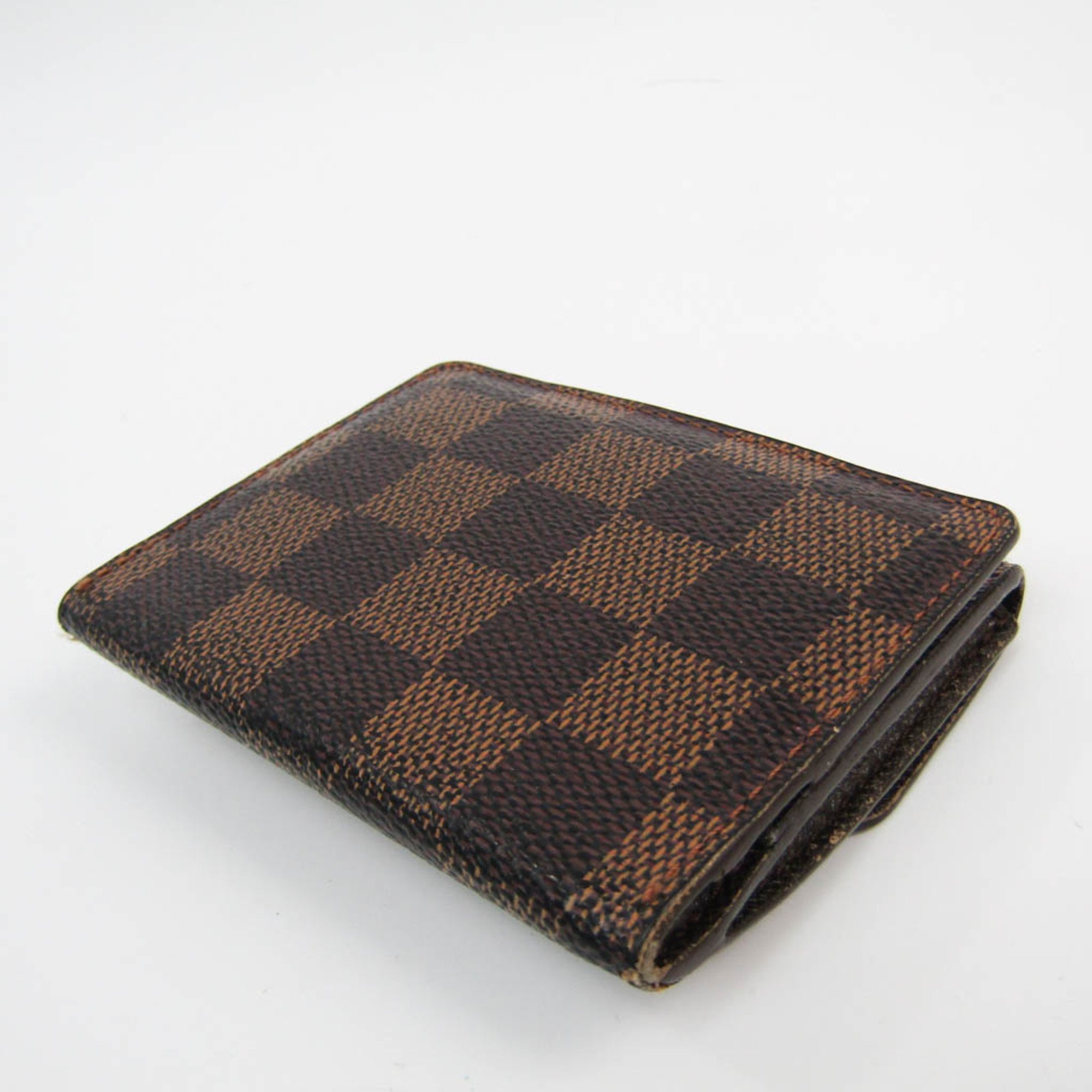 Louis Vuitton Damier Ludlow N62925 Damier Canvas Coin Purse/coin Case Ebene