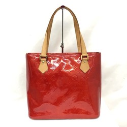 Louis Vuitton, Bags, Louis Vuitton Vernis Red Monogram Houston Tote