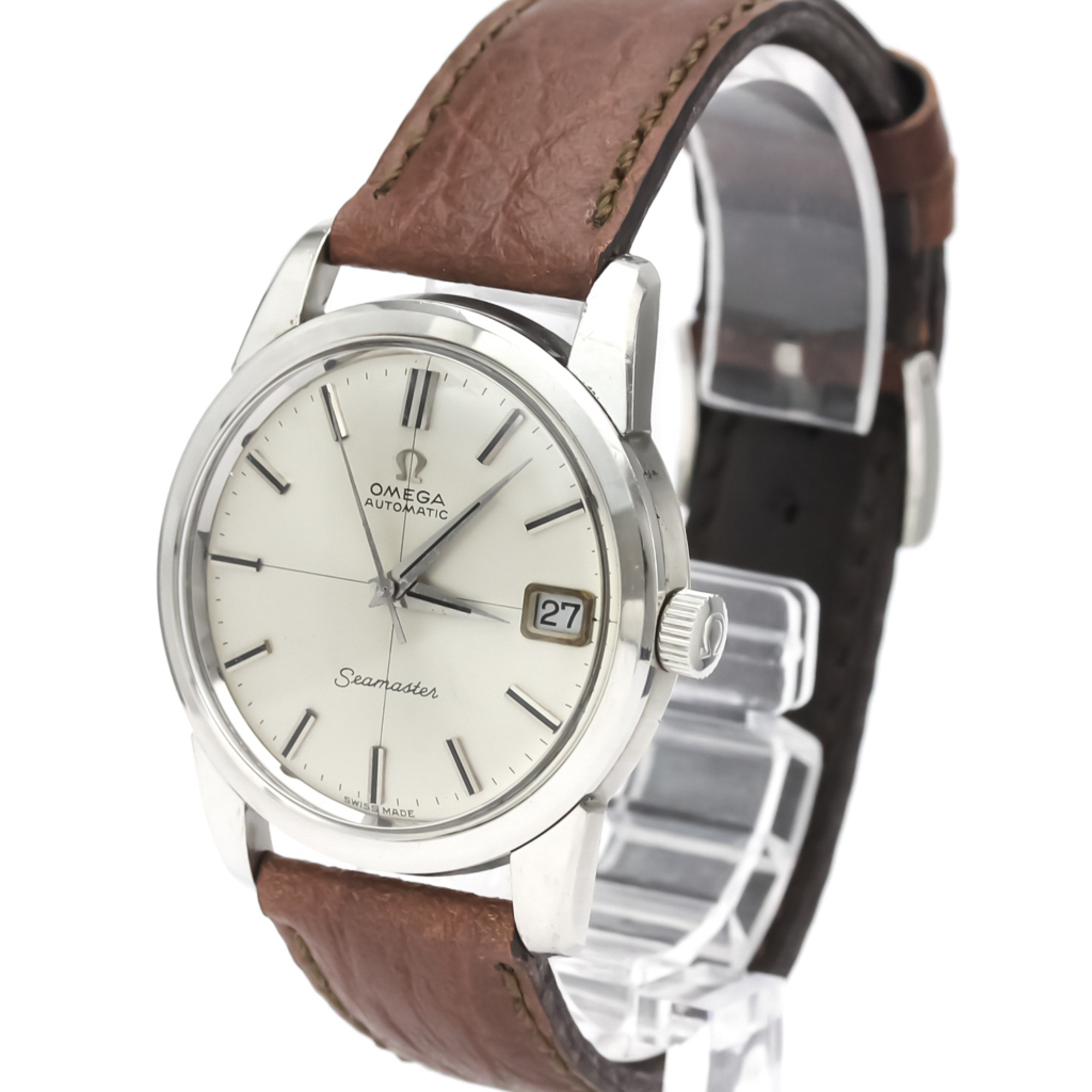Omega Seamaster Automatic Stainless Steel Men's Dress Watch 166.009