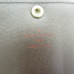 Louis Vuitton Damier Porto Cult ID Bandolier N60016 Damier Canvas Card Case Ebene