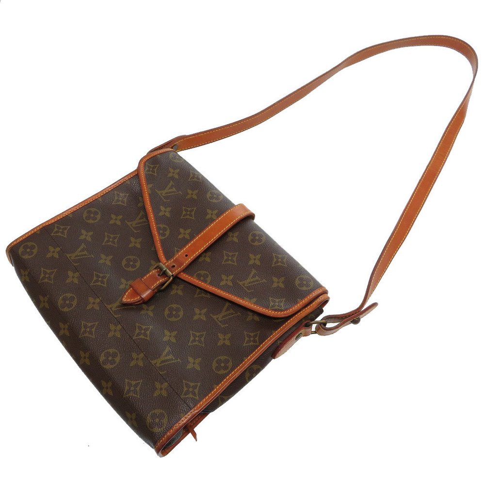 Louis Vuitton Monogram Vintage Shoulder Bag Brown LV 0023LOUIS