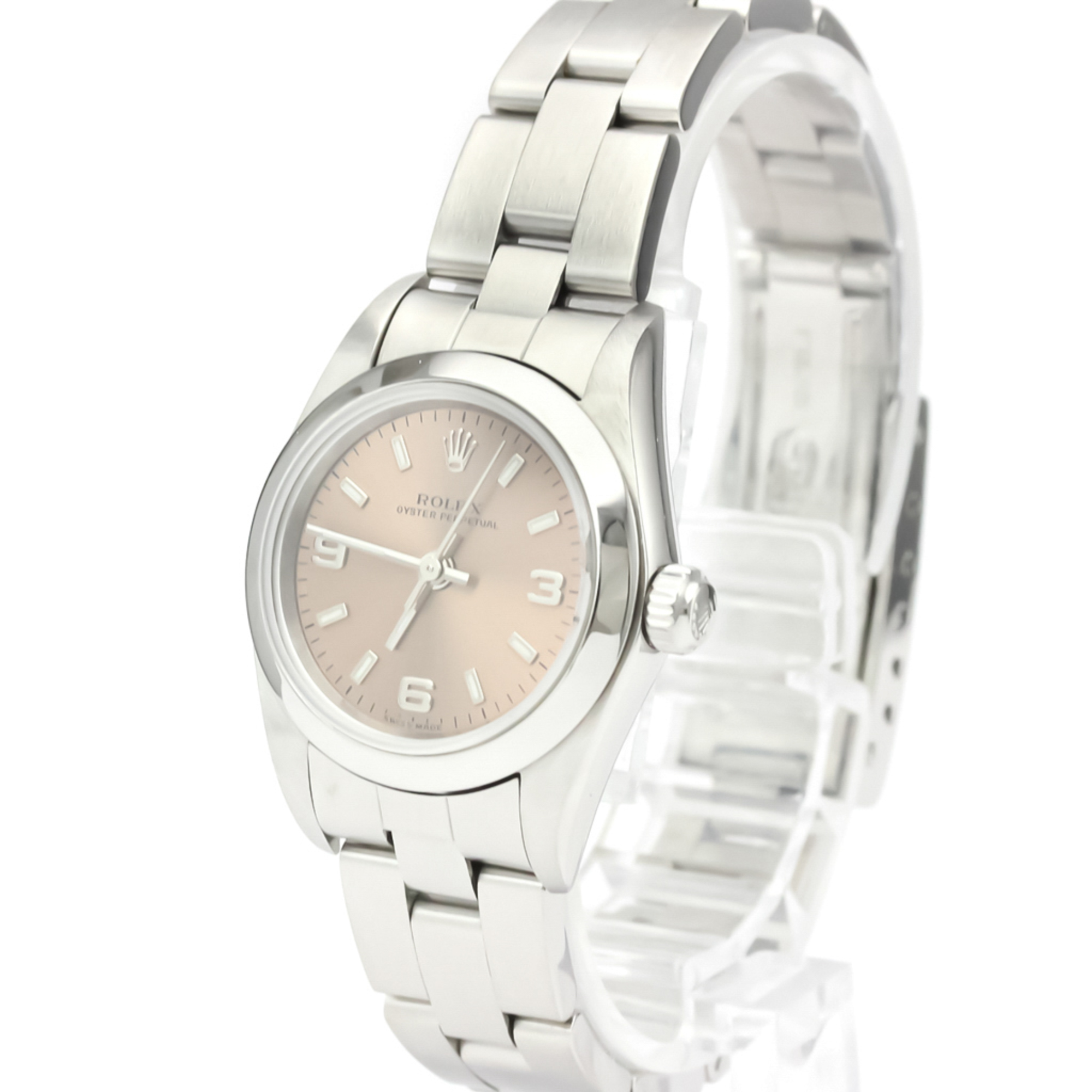 ROLEX Oyster Perpetual 76080 Steel Automatic Ladies Watch