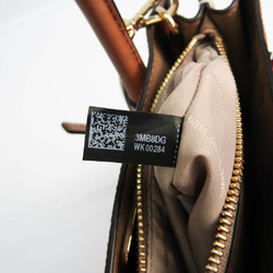 Michael Kors MERCER 30S7GM9M2L Women's Leather Handbag,Shoulder Bag  Brown,Dark Orange,Off-white | eLADY Globazone