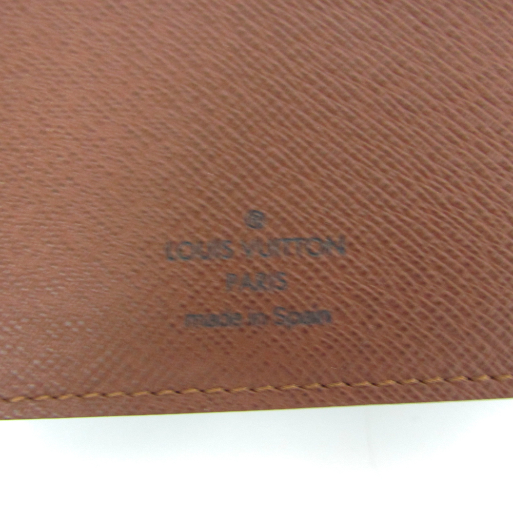 Louis Vuitton Monogram A5 Planner Cover Monogram Agenda Bureau NM R20100