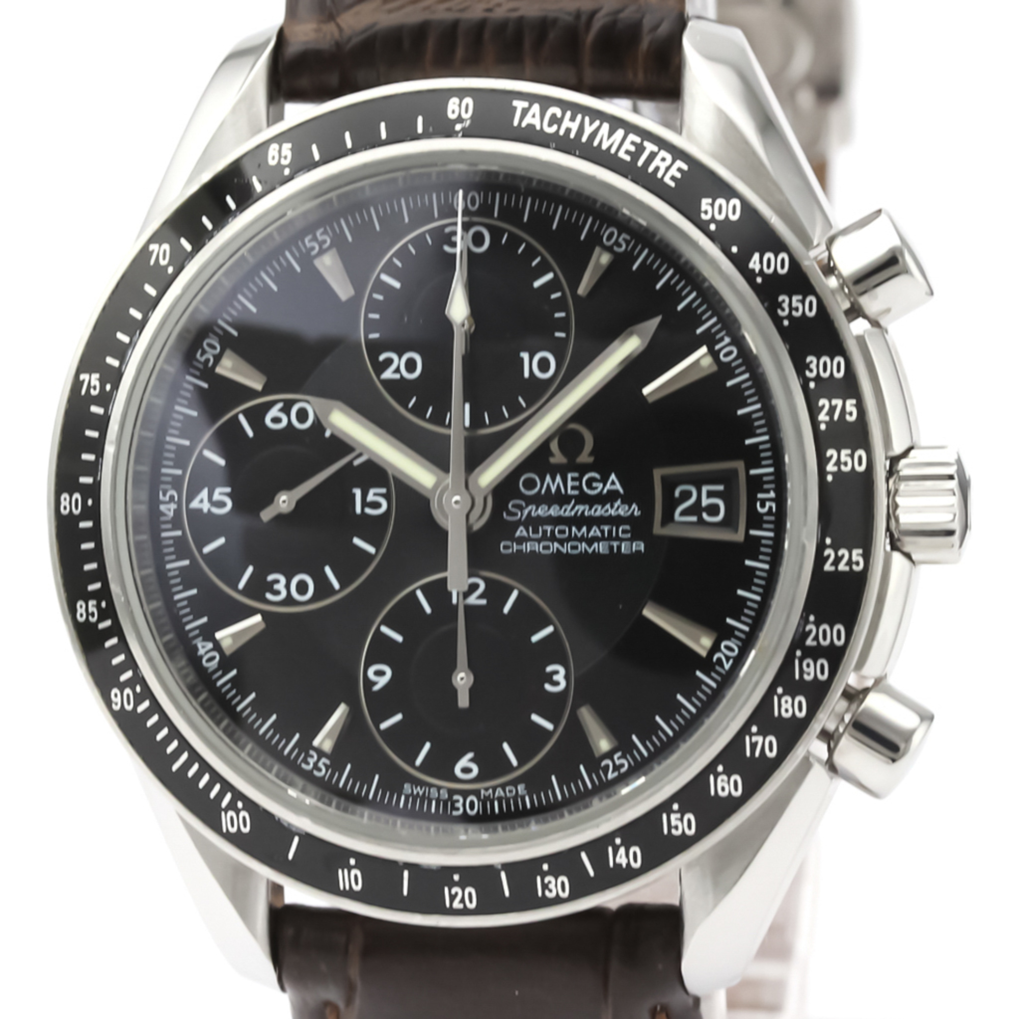 Omega Speedmaster Automatic Stainless Steel Men's Sports Watch 3210.50