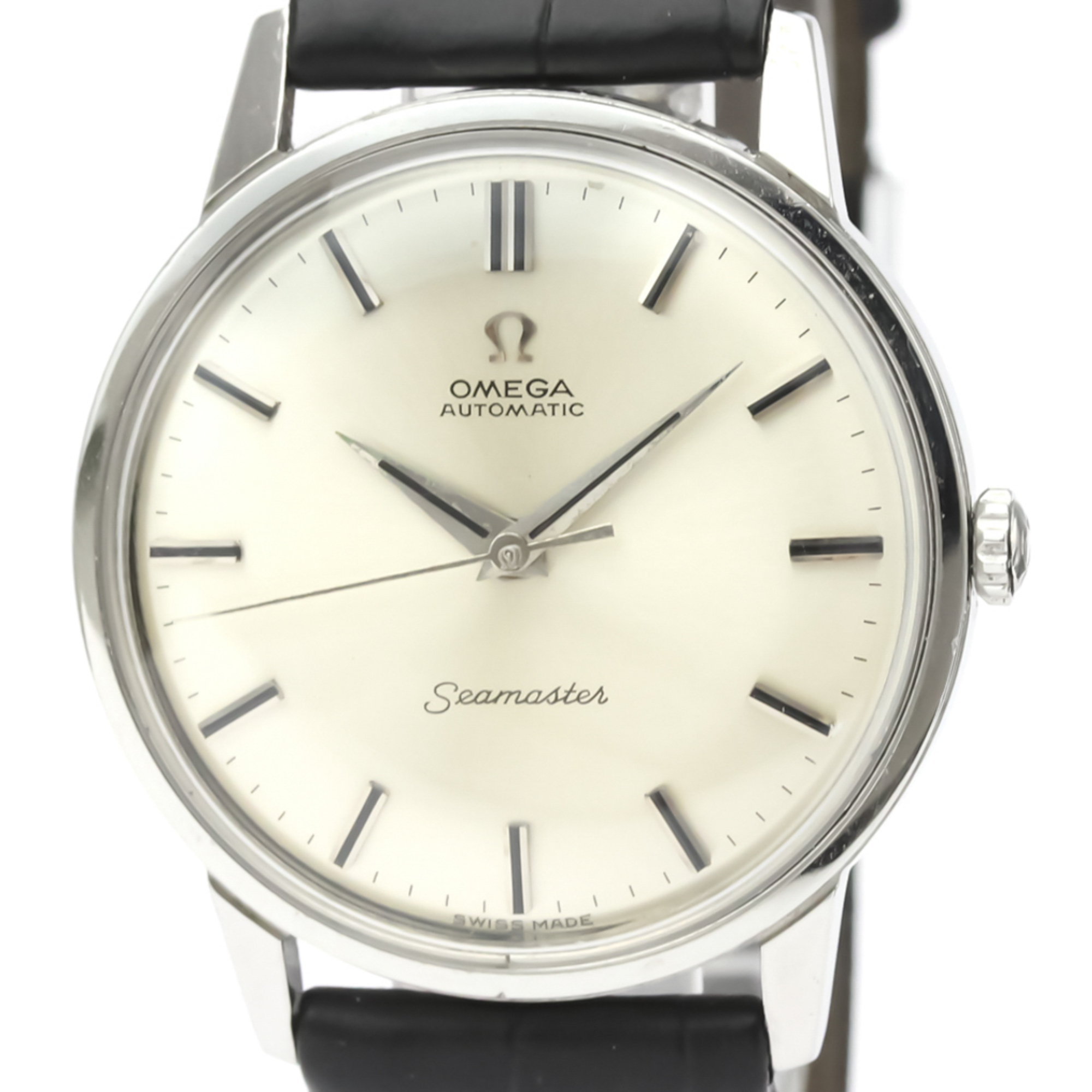 Omega Seamaster Automatic Stainless Steel Men s Dress Watch