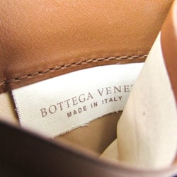 Bottega Veneta Intrecciato Leather Card Case Brown 162150