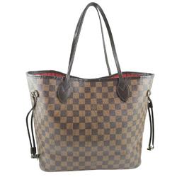 LOUIS VUITTON Neverfull MM N51105 Damier Canvas CA2141 Ladies Tote Bag