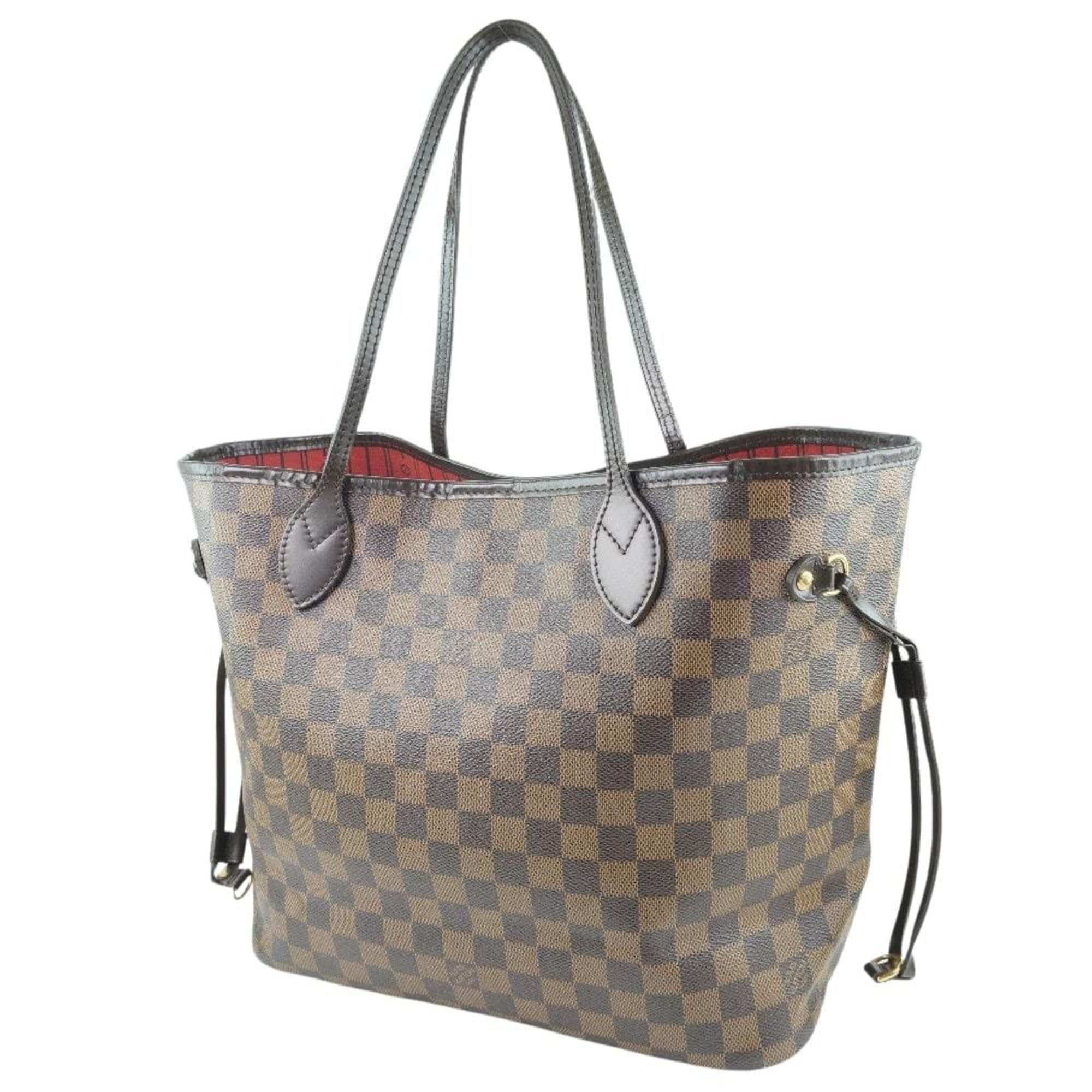 LOUIS VUITTON Neverfull MM N51105 Damier Canvas CA2141 Ladies Tote Bag