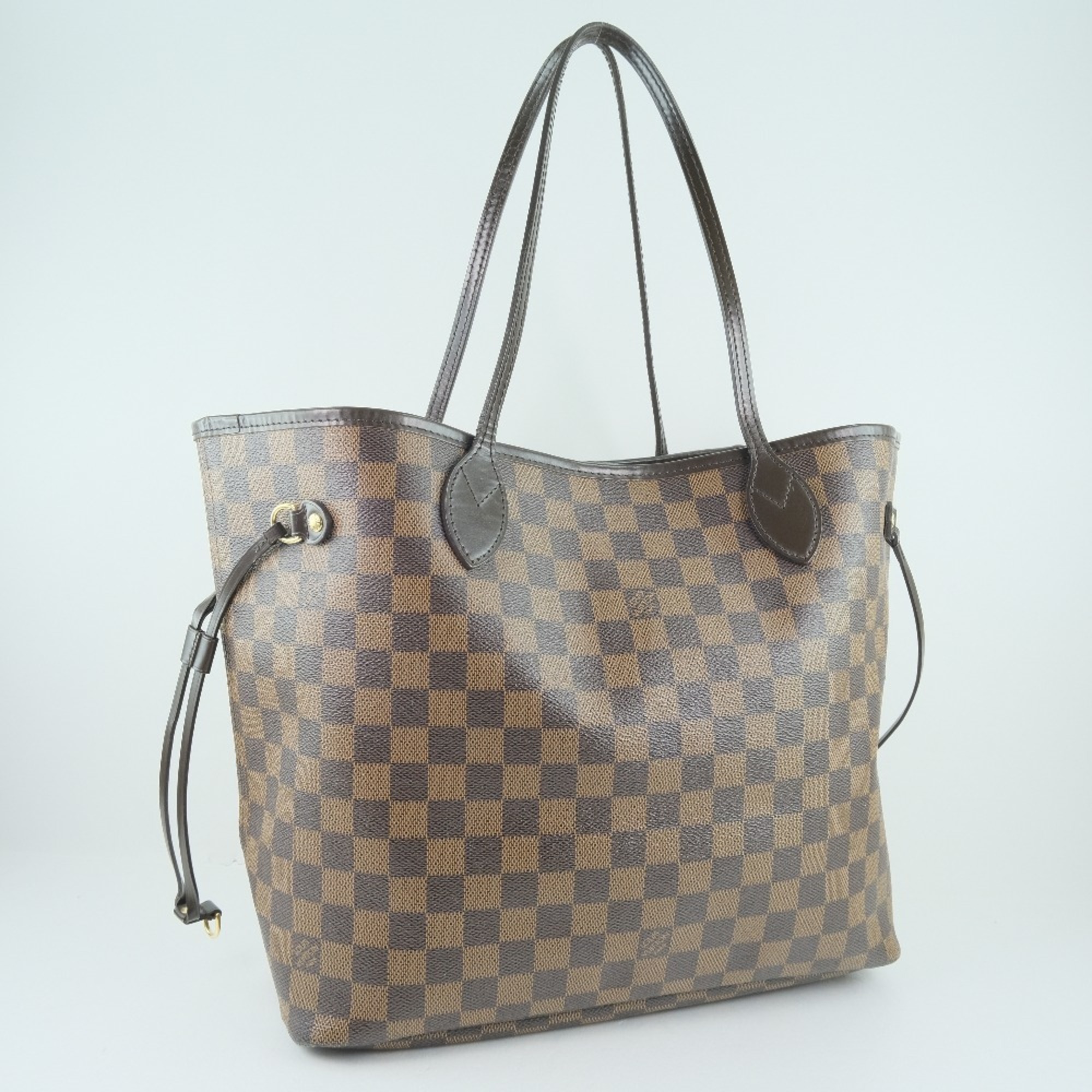 LOUIS VUITTON Neverfull MM N51105 Damier Canvas CA2141 Ladies Tote Bag