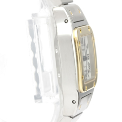 Cartier Santos Galbee Automatic Stainless Steel,Yellow Gold (18K) Women's Dress Watch W20057C4