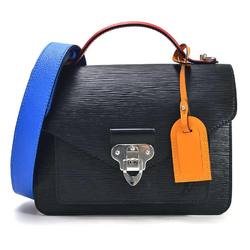 Buy Louis Vuitton Messenger Epi Noir Neo Monceau Hand Shoulder 2 Way Bag  M55403 C74