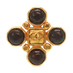 Chanel Vintage Matrasse Coco Mark Gold Metal Brooch Accessories | eLADY  Globazone