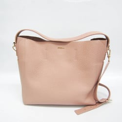 Furla Women's Leather Shoulder Bag,Tote Bag Light Pink