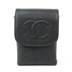 Chanel Cigarette Case Caviar Leather Black iQOS case A13511