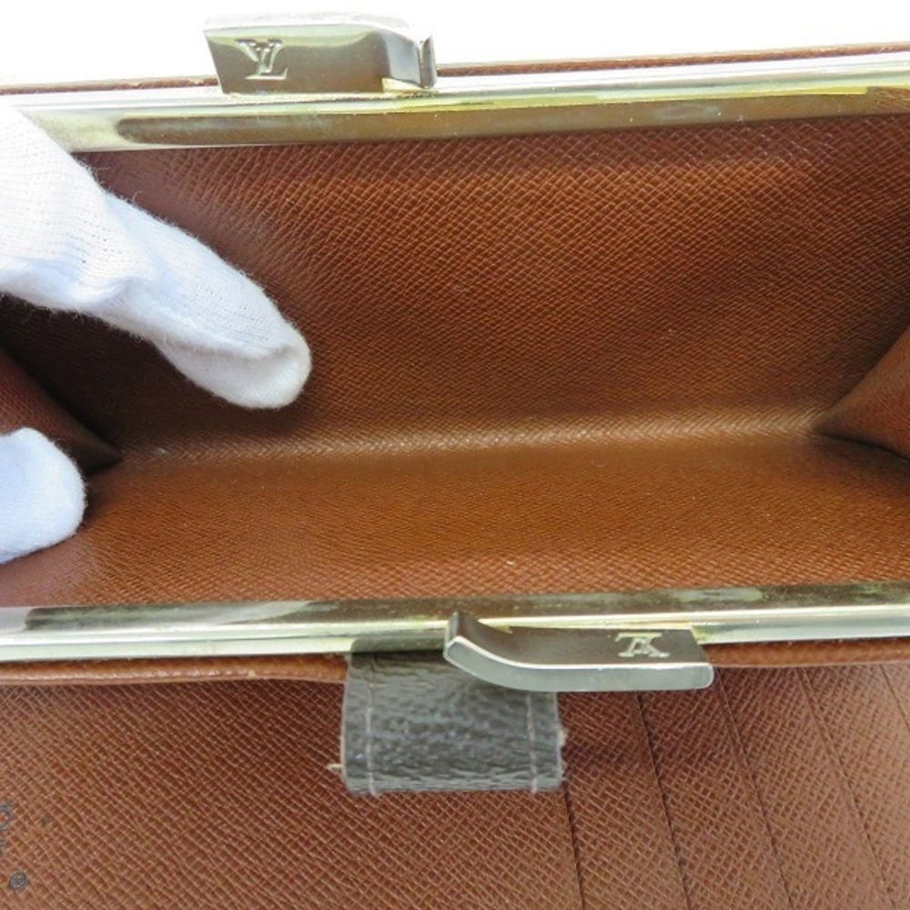 Authentic Louis Vuitton Monogram Continental Clutch T61217 Long Wallet  103671