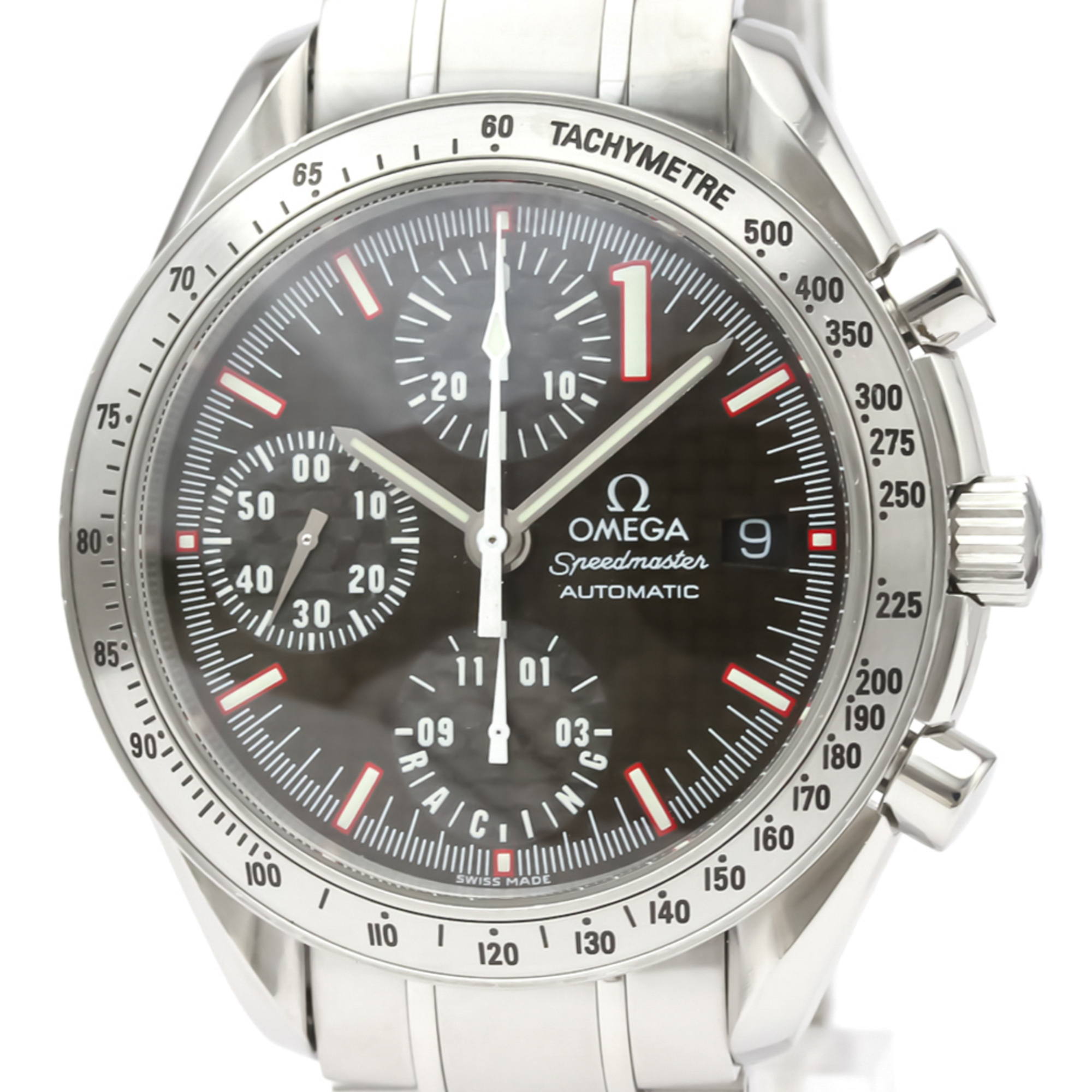 Omega Speedmaster Automatic Stainless Steel Men's Sports Watch 3519.50