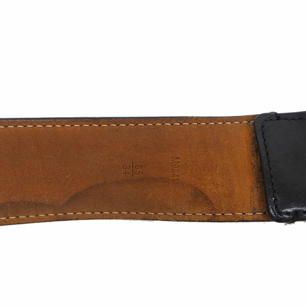Leather belt Louis Vuitton Beige size 85 cm in Leather - 33259394