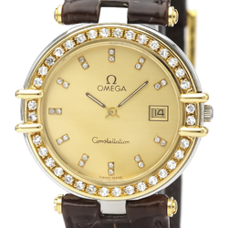 Omega Constellation Quartz Stainless Steel,Yellow Gold (18K) Men's Dress Watch 296.0325
