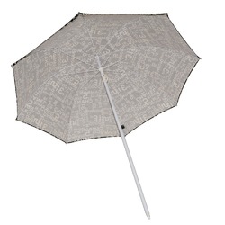 CHANEL Parasol Umbrella by Sealine Cotton Black Unisex
