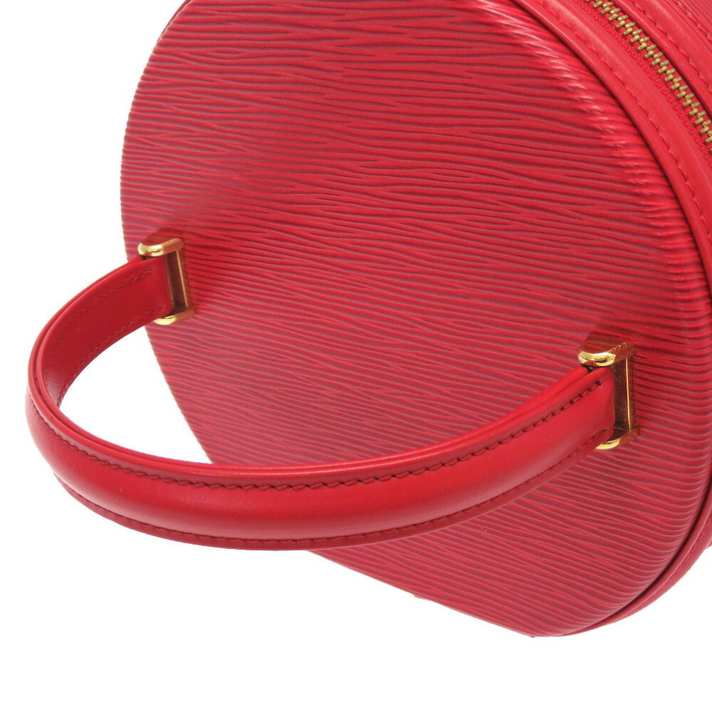 Louis Vuitton Epi Cannes Castilian Red M48037 Handbag Bag LV 0817 LOUIS  VUITTON