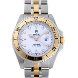 TUDOR Tudor Mini Sub Prince Date Combi Automatic 73193 White Dial Stainless Steel YG Watch