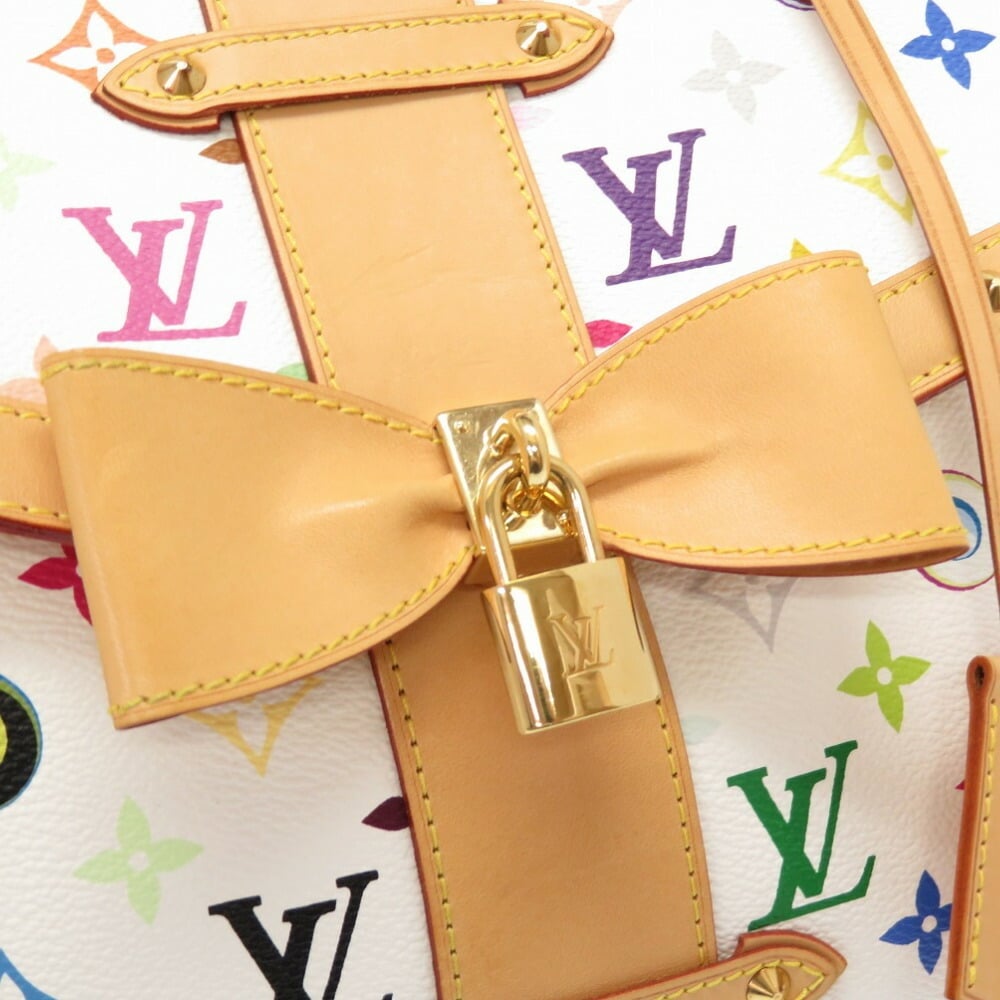 Louis Vuitton, Bags, Vintage Louis Vuitton White Multicolor Eye Love You
