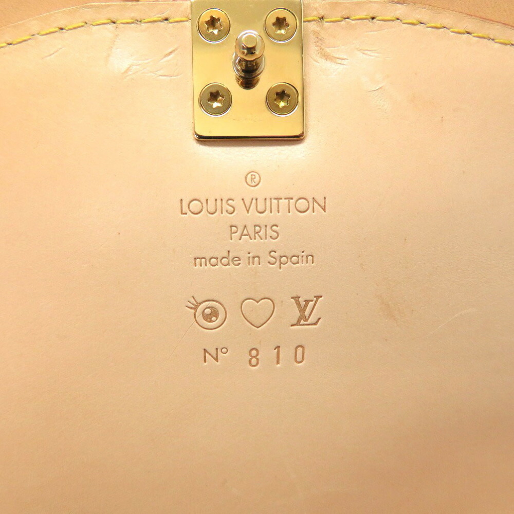 Louis+Vuitton+Eye+Love+You+White+Top+Handle+Bag+Leather for sale online