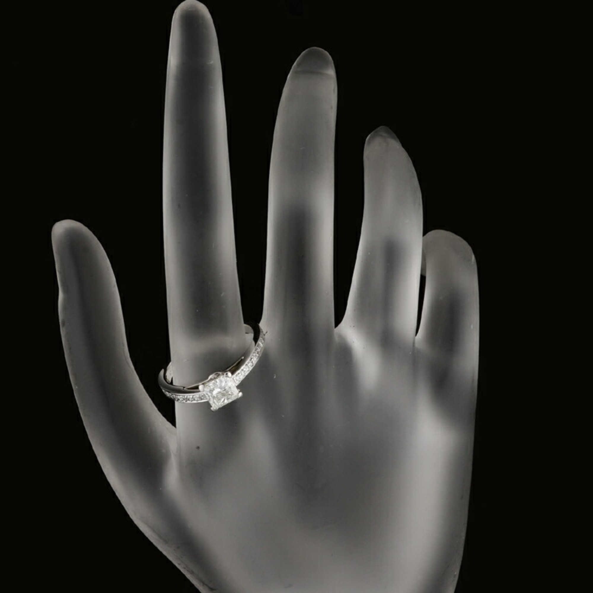 Tiffany Grace 0.73ct Diamond Ladies Ring Pt950 Platinum 