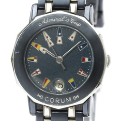 Corum Admiral's Cup Quartz Stainless Steel Women's Dress Watch 39.130.30